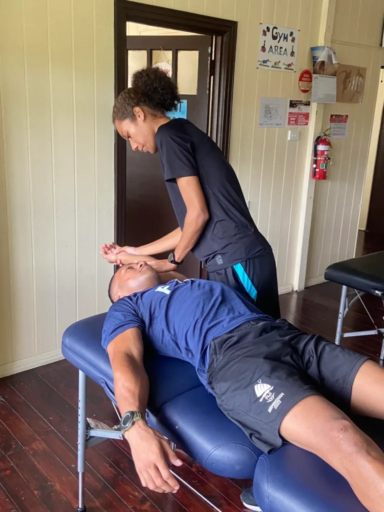 Look After Yourself Says Team Fiji Doctor