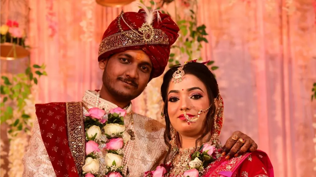 Anshika and Anshu Kesarwani had a lavish wedding in 2023