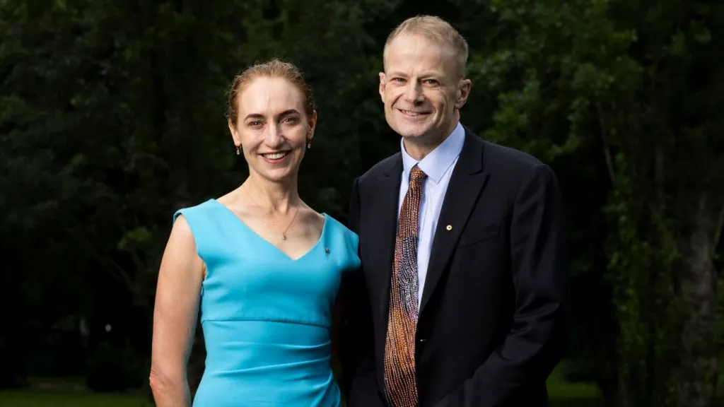 Professor Georgina Long and Professor Richard Scolyer are the joint 2024 Australians of the year