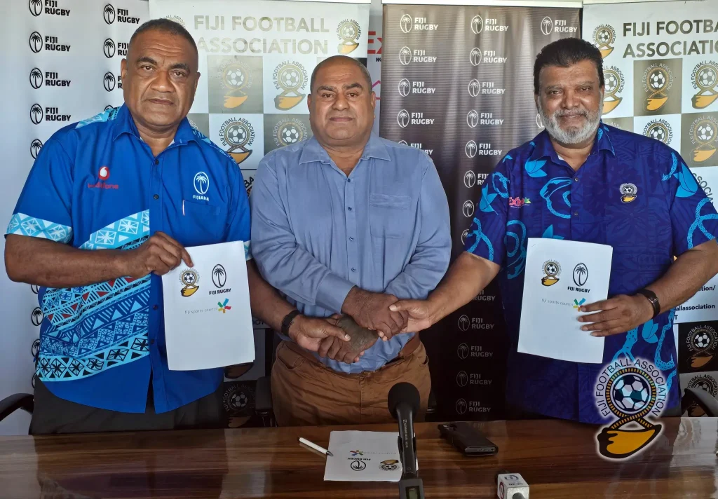 fiji football association and the fiji rugby union