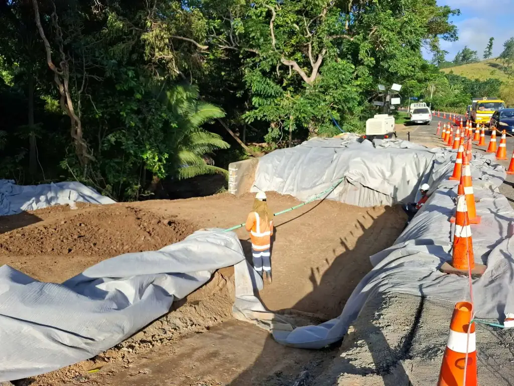 roadworks near Semo village-1
