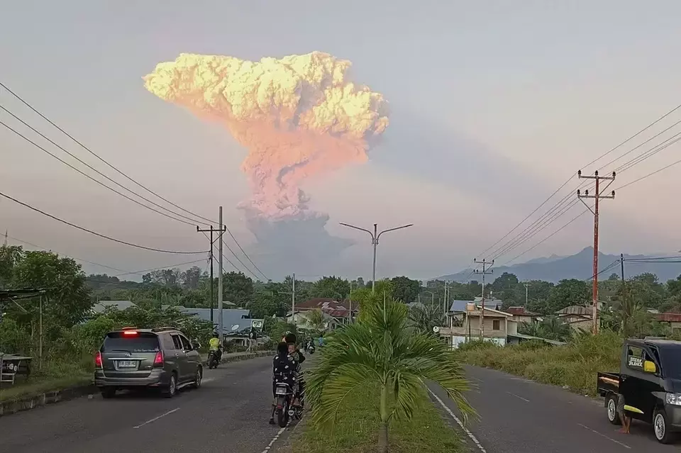 bali volcanic eruption