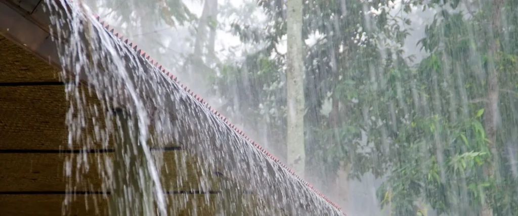 heavy rain