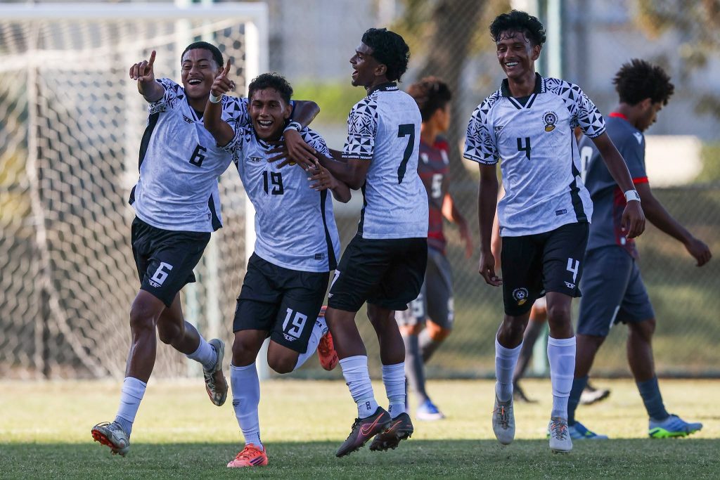 Fiji U-16s Open with Victory