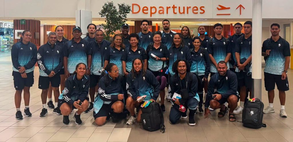 team fiji to glasgow