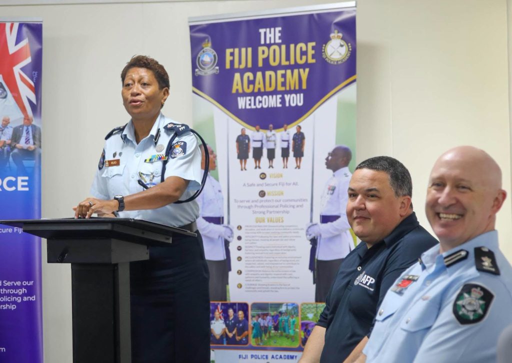 # Fiji Police Officers Strengthen Emergency Command Skills