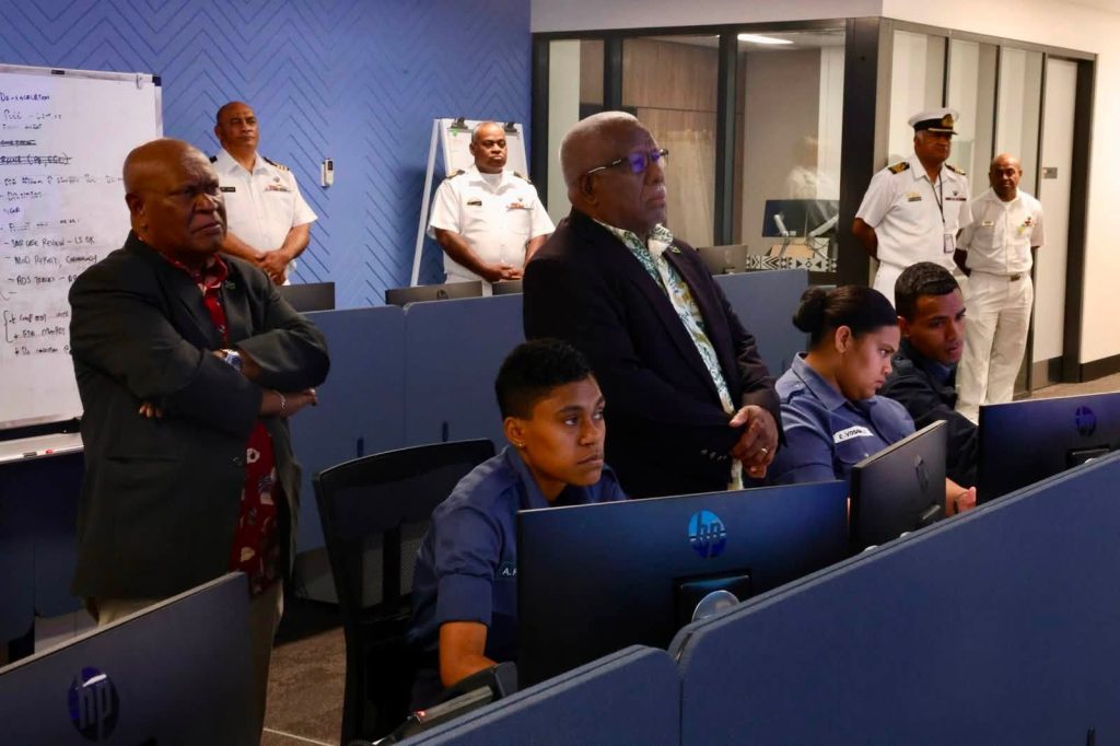 RFMF Navy Hosts Solomon Islands Foreign Minister
