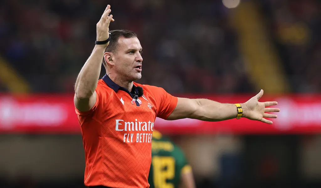 # Referees Named for International Tests