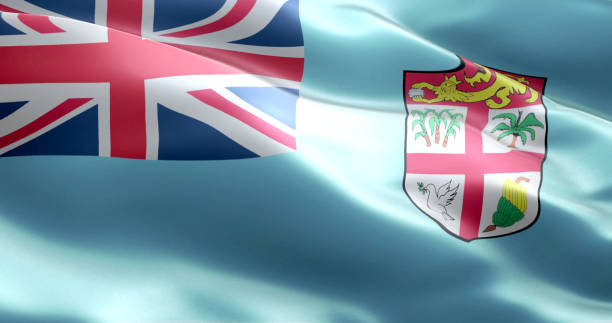 The flag of Fiji